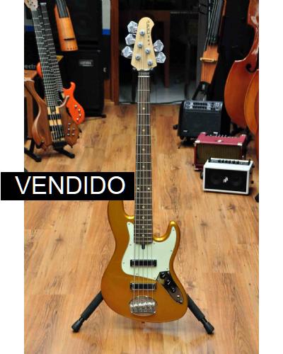 Lakland Skyline J-Sonic 5 Gold